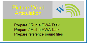 Vagmi Trainer - Picture Word Articulation Module