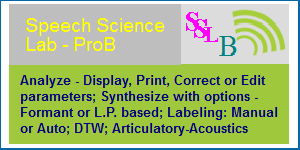Speech Science Lab - ProB